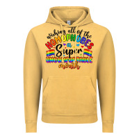 Vintage Mustard wishing all of the homophobes uncomfortable month Vintage Hoodie - Artiststas
