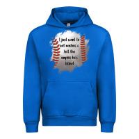Cobalt I Just Want To Eat Nachos and Tell The Umpire He's Blind Urban Hoodie - Jasminsmagicworld