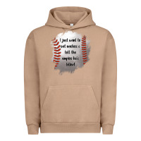 Pigment Burro I Just Want To Eat Nachos and Tell The Umpire He's Blind Urban Hoodie - Jasminsmagicworld