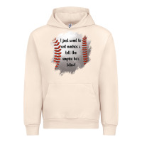Sandshell I Just Want To Eat Nachos and Tell The Umpire He's Blind Urban Hoodie - Jasminsmagicworld