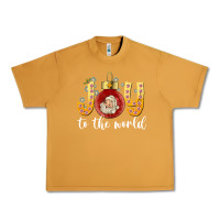 Peanut Butter Joy To The World Urban Heavy Tee - CowhideDigitalArt