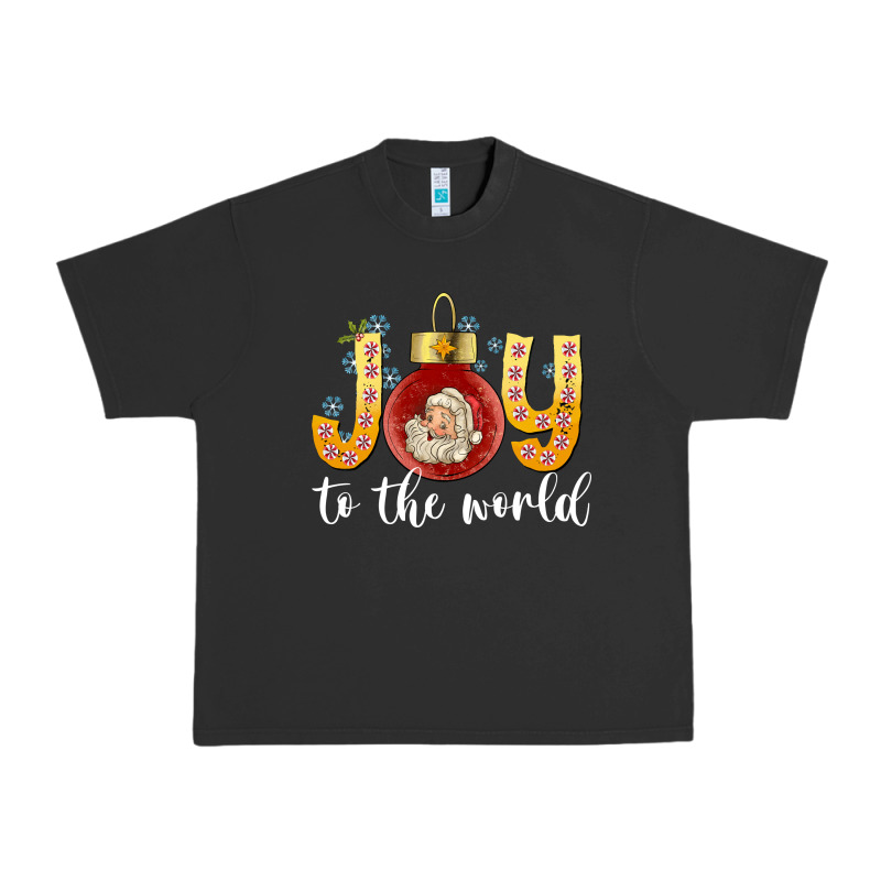 Joy To The World Urban Heavy Tee by CowhideDigitalArt | Teevron
