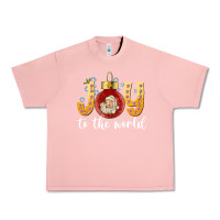 Salmon Joy To The World Urban Heavy Tee - CowhideDigitalArt