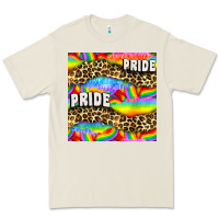 Bone Pride lgbtq leopard with love and rainbow seamless Premium Tee - BundleAndBundleShop