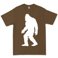 Cacao bigfoot walking silhouette Premium Tee - artisFamous