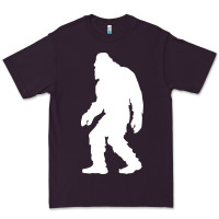 Plum bigfoot walking silhouette Premium Tee - artisFamous