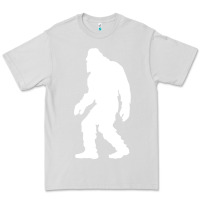 Dove Grey bigfoot walking silhouette Premium Tee - artisFamous