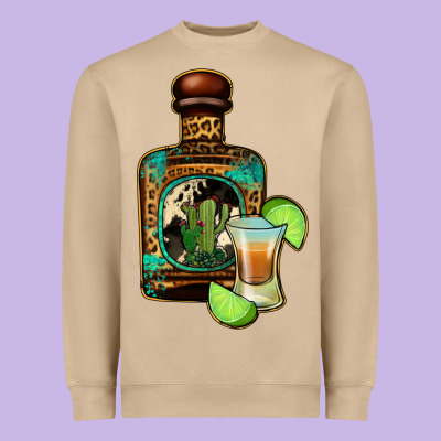 Tequila Squad Heavyweight Sweatshirt Designed By Jasminsmagicworld