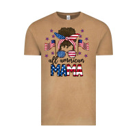 Vintage Camel All American Mama Messy Buny Vintage Tee - CowhideDigitalArt