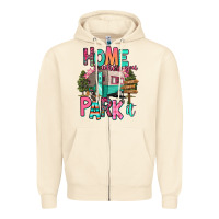 Sandshell home is where we park it Zipper Hoodie - RanaPortraitStore