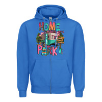 True Royal home is where we park it Zipper Hoodie - RanaPortraitStore