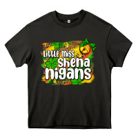 Asphalt St. Patrick's Little miss shenanigans Heavy Core Tee - OliviaCreatesArt