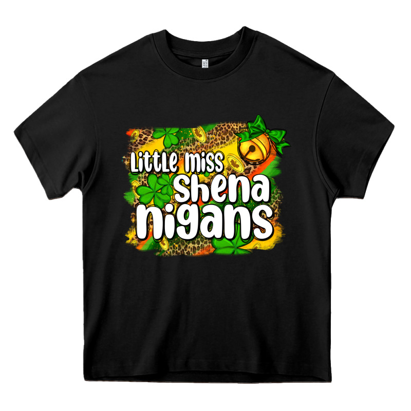 St. Patrick's Little Miss Shenanigans Heavy Core Tee by OliviaCreatesArt | Teevron