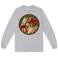 Moon Dust Spanish Goat Christmas Long Sleeve Tee - LillyAllenDesigns