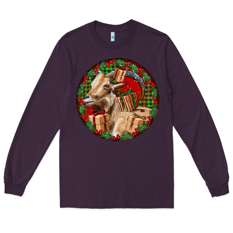 Spanish Goat Christmas Long Sleeve Tee by LillyAllenDesigns | Teevron
