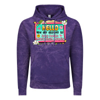 Cloud Purple hello you are allowed to love books more than peop Vintage Hoodie - Artiststas