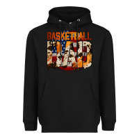 Black basketball dad Heavyweight Hoodie - Jasminsmagicworld