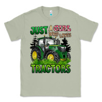 Matcha just a girl who loves tractors Classic Tee - BarkalooDesign