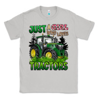 Moon Dust just a girl who loves tractors Classic Tee - BarkalooDesign