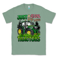 Sage just a girl who loves tractors Classic Tee - BarkalooDesign