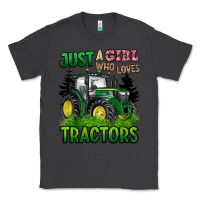 Smoke just a girl who loves tractors Classic Tee - BarkalooDesign