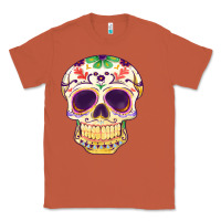 Copper Cinco de mayo skull Classic Tee - FaDigitalArtStudio