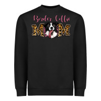 Black Border Collie Mom Heavyweight Sweatshirt - Jasminsmagicworld