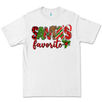 White Santa's Favorite Premium Tee - BundleAndBundleShop