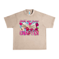 French Oak Just One More Chapter Urban Heavy Tee - CowhideDigitalArt