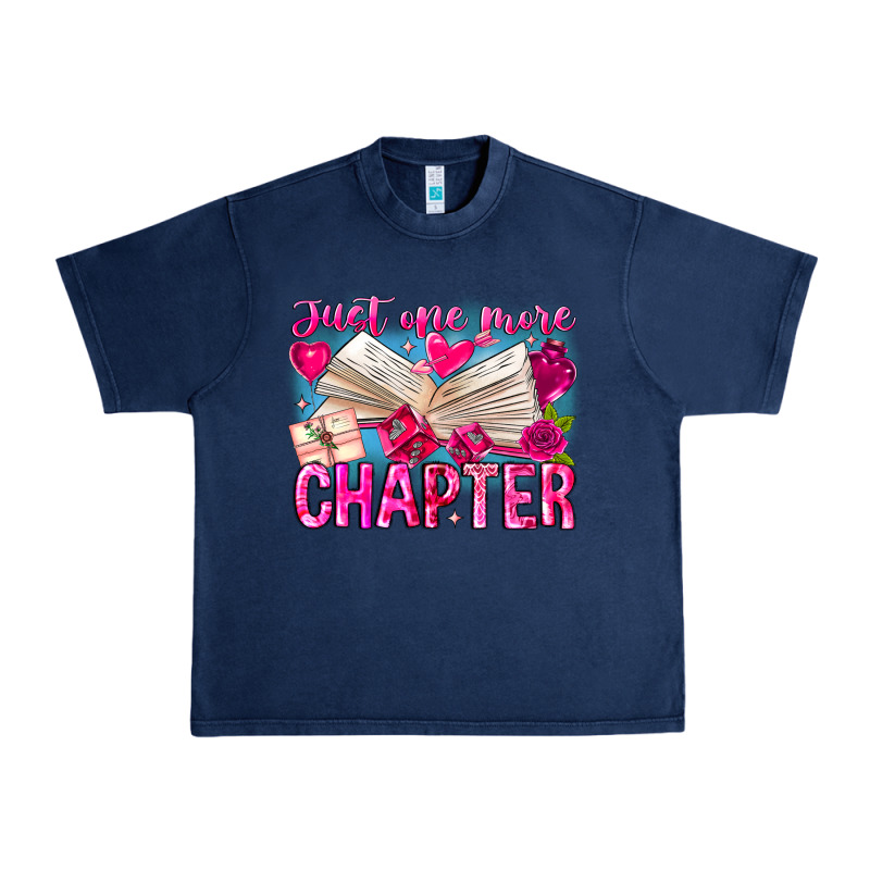 Just One More Chapter Urban Heavy Tee by CowhideDigitalArt | Teevron