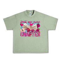 Oil Green Just One More Chapter Urban Heavy Tee - CowhideDigitalArt