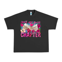 Pigment Black Just One More Chapter Urban Heavy Tee - CowhideDigitalArt