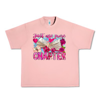 Salmon Just One More Chapter Urban Heavy Tee - CowhideDigitalArt