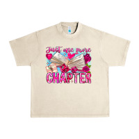 Sandshell Just One More Chapter Urban Heavy Tee - CowhideDigitalArt
