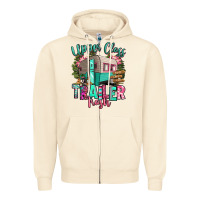 Sandshell upper class trailer trash Zipper Hoodie - RanaPortraitStore