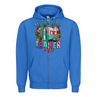 True Royal upper class trailer trash Zipper Hoodie - RanaPortraitStore