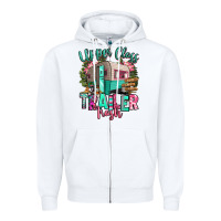 White upper class trailer trash Zipper Hoodie - RanaPortraitStore