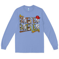 Colony Blue hey batter batter swing Long Sleeve Tee - SublimationCraftShop