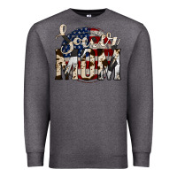 Charcoal Heather soccer mom Premium Sweatshirt - Jasminsmagicworld