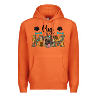 Carrot western pug mom Premium Hoodie - RanaPortraitStore
