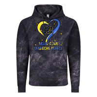 Cloud Black world down syndrome symbol Vintage Hoodie - Artiststas