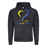 World Down Syndrome Symbol Vintage Hoodie | Teevron