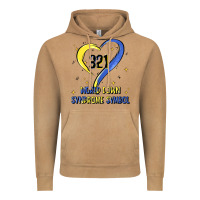 Vintage Camel world down syndrome symbol Vintage Hoodie - Artiststas