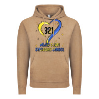 Vintage Coffee world down syndrome symbol Vintage Hoodie - Artiststas