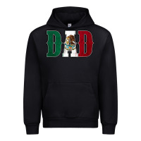 Black Mexican Flag Dad Urban Hoodie - Jasminsmagicworld