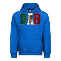 Cobalt Mexican Flag Dad Urban Hoodie - Jasminsmagicworld