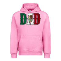 Fuchsia Pink Mexican Flag Dad Urban Hoodie - Jasminsmagicworld