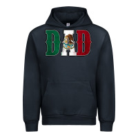 Navy Mexican Flag Dad Urban Hoodie - Jasminsmagicworld