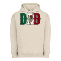 Pigment French Oak Mexican Flag Dad Urban Hoodie - Jasminsmagicworld