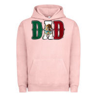 Pigment Salmon Mexican Flag Dad Urban Hoodie - Jasminsmagicworld
